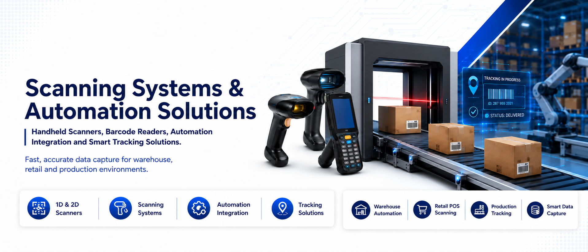 Scanning systems and automation solutions
